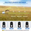 Large Automatic Dog Ball Launcher, Dog Ball Throw Launcher, 3 Adjustable Distance 40-80FT, with 6 2.5-inch ETPU Balls, f