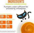 Tiki Cat Tummy Topper, Pumpkin Recipe Puree, Formulated to Support Healthy Digestion, Mousse Cat Food Topper, 1.5 oz. Pouch (12 Count)