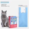 Bilibara Cat Litter Bags, 120 Count, Ultra Thick, Scented, Leak-Proof, Disposable, 15 Liters Capacity
