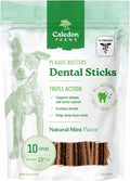 Plaque Busters Dental Sticks Triple Action Natural Mint Flavour, 8.3 oz, Dog Treat