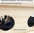 Cat Scratch Puzzle Enrichment Box, Cat Nail File Enrichment Box Sandpaper, Interactive Cats Treat Toy Stress Free, Scrat