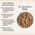 CARNA4 Gentle Quick-Baked Air-Dried Dog Food, Venison Recipe, 2.2lb