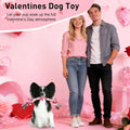 SZEE Dog Rope Toy, 14 in 3 Knots Chew Rope for Small Medium Dogs, Natural Cotton Pull Toy for Tug of War and Teeth Cleaning, Fits Valentine’s Day Vibe (Pink)