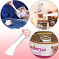 Sheldamy Silicone Pet Food Spoon, Cat Food Can Opener Paw, Wet or Dry Food Short Spoon for Cat Dog With Mini Spatula