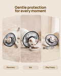 PetThem Soft Cat Cone Collar, Adjustable Cat Recovery Collar, After Surgery to Stop Licking, Waterproof & Easy to Clean,