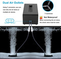 Carefree Fish Aquarium 6W Battery Backup AC DC Auto Switch Air Pump