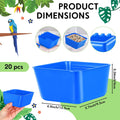 Maxdot 20 Pcs Chicken Water Feeder Cup 16 oz Large Watering Cup