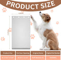 2-Pack Dog Door Replacement Flaps - Compatible with Ruff Weather XL Dog Door, Safe and Free Access for Pets