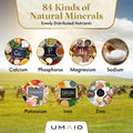UMAID Himalayan Salt Lick 6 lbs on Rope for Horse, Deer, Goat & Livestock Animals, Salt Lick Deer, Salt Lick for Horses,