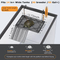 Large Hanging Turtle Basking Platform with Ramp, Food Tray, Upgraded