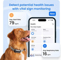 Tractive Smart Dog GPS Tracker | Live Pet Tracker with Virtual Fence | Vital Signs Monitoring of Heart & Respiratory Rat