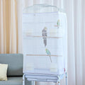 ZARSIO Birdcages Mesh Net Skirt Cover Reusable Stretchy Bird Cage Seed Catcher (31 x 67 inch)