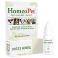 HomeoPet Doggy Dental, Safe, Gentle, and Natural Tooth and Dental Care for Dogs, Water-Additive Supplement, 15 Milliliters