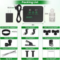 Reptile Mister, Automatic Terrarium Humidifier for Reptile Tank with Timer and 360°Rotation Srpay Nozzles, Reptile Misti