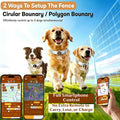 Wireless GPS Dog Fence, Portable Electric Fence No Subscription Fees