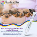 Breeder’s Edge Nurture Mate Colostrum Supplement for Puppies & Kittens – Colostrum Gel with Protein, Nutrients & B-Vitamins to Support Growth, Energy, Digestion & Immunity – 30 ml