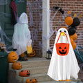 Halloween Goose Outfit Ghost Porch Goose Clothes for Outdoor Lawn Decor