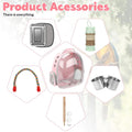 Rypet Bird Backpack Carrier, Bird Travel Cage for Parrots with Tray