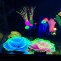 Besimple Aquarium Coral Ornament Glowing Effect Coral Decor Resin Fish Tank Plants Decoration for Aquarium Tank Landscap
