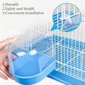 kathson Parrot Bath Box Bird Cage Accessory Supplies Bathing Tub Bath for Parakeet Pet Brids Canary Budgies Parrot (Random Color)