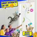 CATPICK Interactive Doorway Cat Toy, No-Adhesive Clip-On for Indoor Cats