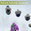 Jumping Spider Hide & Hideaway Made from Real Acorns | Handmade Magnetic Spider Cave, Ideal Habitat Accessory for Small 