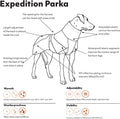 Hurtta Expedition Parka, Winter Dog Coat, Beetroot, 10 in