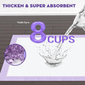 CROCI Puppy Pads with Adhesive Tabs Leak Proof Lavender Scent 30x36in 40Ct