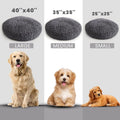Muddy Mat® Cloud K-9 Dog Beds for Small Dogs & Cats, Soft & Relaxing Round Dog Bed, Chenille Material, Removable Cover, 