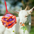 Tirifer Carrot Feeder Ball Toy for Horse, Goat, Sheep - Stress Relief, Stable & Paddock