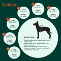 Kuoser Dog Life Jacket, High Flotation Reflective Dog Life Vest, Orange, L