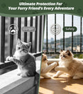 Cat Netting Balcony Balcony Netting for Pets 10x26ft Clear HDPE Mesh