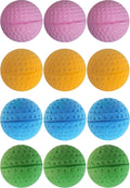 GINFH Cat Foam Ball Cat Sponge Ball Toy Soccer Toy (12Pack)
