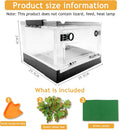RunDuck Portable Foldable Terrarium Kit with Wheels for Reptiles Medium