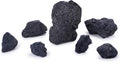 LANDEN Black Lava Rock 16lb Aquarium Rocks Stones for Fish Tank Decor