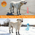 BEAUTYZOO 6PCS Dog Socks to Prevent Licking Paws for Hot/Cold Pavement