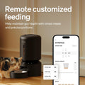 PETLIBRO Automatic Cat Feeder, 5G WiFi Automatic Dog Food Dispenser with Freshness Preservation, 5L Timed Pet Feeder wit
