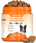 Flea and Tick Support for Dogs Chewables - 90 Soft Chews Natural Seasonal Defense Supplement,Dog Immune Support Formula,