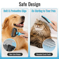 2-in-1 Dematting &Grooming Kit Brush For Cat&Dog