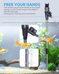 SEAOURA Water Cleaner Gravel Siphon for Aquariums Vacuum Up to 50 Gal