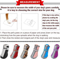 QUMY Dog Shoes Small Size Dogs, Dog Snow Boots & Paw Protectors for Winter