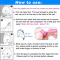 VICTHY 100pcs Boy Cat Nail Caps | Cat Nail Covers Cat Claw Covers for Boy Cat with Adhesive Glue and Applicators (XS)