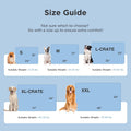 Bedsure Cooling Mat for Large Dogs - Q-Max>0.4 Thin Breathable Cooling Crate Pad Indoor for Pet with Chill Cool Fiber as Cooling Topper，Portable Washable Kennel Mat in Outdoor Summer, 35x23, Blue