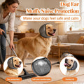 Dog Ear Cover, Dog Ear Muffs Noise Protection, Adjustable No Shake Ear Wrap Comfortable Quiet Dogs Calming Hood Blow Dry