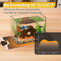 14 W Reptile Heat Pad 11 x 5.9 Inch Reptile Heating Pad Under Tank Terrarium Safe Fast Heating Mat Heat Mat for Turtles 