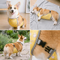 Limen Dog Belly Protector XS for Dogs Waterproof Polyester Vest for Small Puppy,Lightweight Breathable Cover for Outdoor