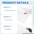 Sieral Aquarium Lids Canopy Set, 30 x 12 Inch, Clear, 1 Pcs