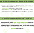 Reflective Slip Lead Leashes Puppy Training Lead – 4.3mm Paracord Rope with 12-Core Strength, 1000lb Pull Force Set of 2