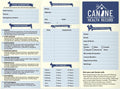 ANZON MORIES Dog Vaccination Record Cards 24 Packs with Storage Pocket for Micro Chips, Accessories, Large 8 x 10.5 Inch Puppy and Canine Vaccines Shot Memo for Doggy Medical Grooming Kennel Care