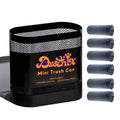 DUSTNIX Universal Metal Cat Litter Scoop Holder – Heavy-Duty Scooper Storage Caddy, Scoop Stand for Kitty Litter Box, Fits Most Cat Litter Scoops Desktop Small Trash Can